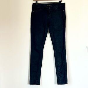 Genetic Denim The Shane Black Metallic Slim Fit Jeans - Size: 26